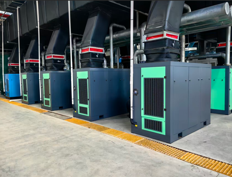 Permanent Magnet Variable Frequency Oil-Injected Screw Vacuum Pump