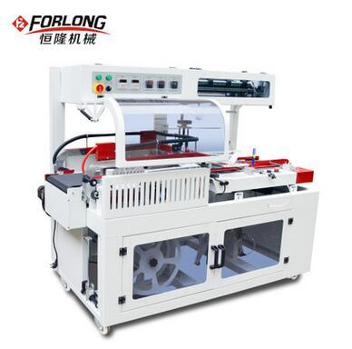 L型套袋封切纸盒包装机 套膜收缩封膜机卫浴配件塑封机全自动