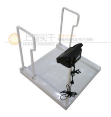 医用电子秤 透析轮椅秤 碳钢轮椅称 200kg称重轮椅体重称带打印