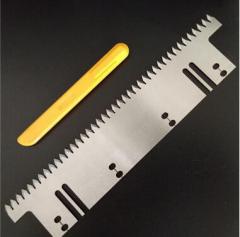 专业生产 高速钢齿形切刀片 包装机齿刀片