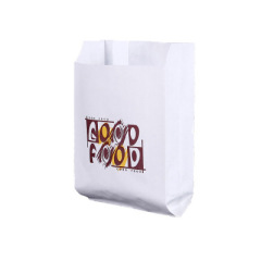 高低口防油纸袋食品包装袋小吃打包袋
