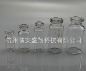 热销供应5ml 10ml 硼硅玻璃卡口管制瓶 口服液保健品耐高温玻璃瓶