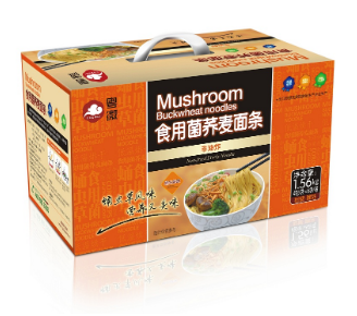 蛹蟲草食用菌蕎麥面條