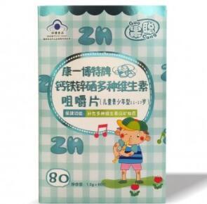 青少年鈣鐵鋅硒維生素片