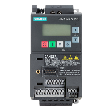 西门子变频器SINAAMICS V20变频器6SL3210-5BB13-7UV1