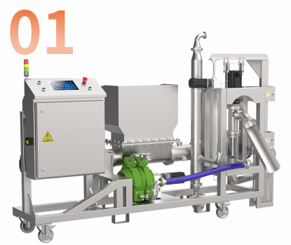 真空锁鲜榨汁系统NVX-1500