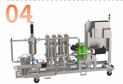 罐装前净滤系统