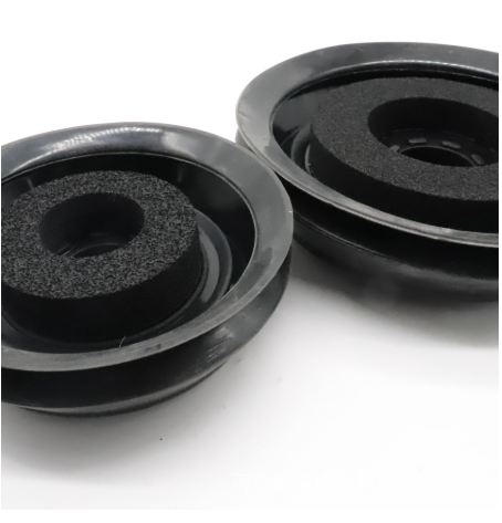 定制黑色工业吸盘圆形橡胶吸盘 长虹吸盘