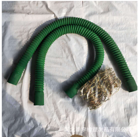 厂家供应 玻璃厂钢化炉专用绿色耐高温风管 复合机专用排风管