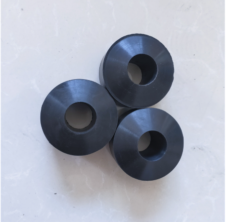 橡胶包胶轮 丁青橡胶轴承包胶件 耐磨橡胶滚轮厂家供应