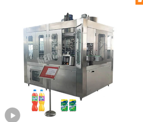 Automatic bottle water/ juice/ carbonated drink beverage filling packing machine production line