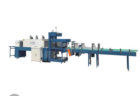 Full Automatic Linear shrink packaging machine mineral water packaging shrink machine