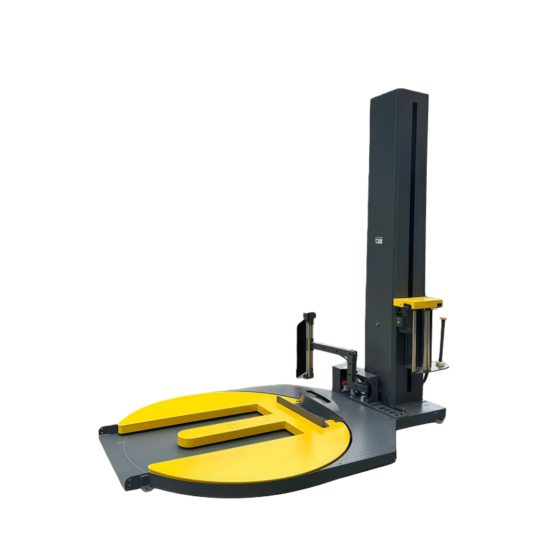M型自动上断膜缠绕打包机 包装机 裹膜机 川字型托盘缠绕机 托盘打包机