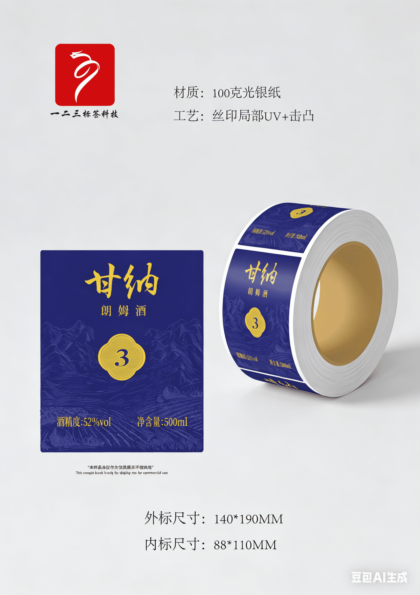 酒标签