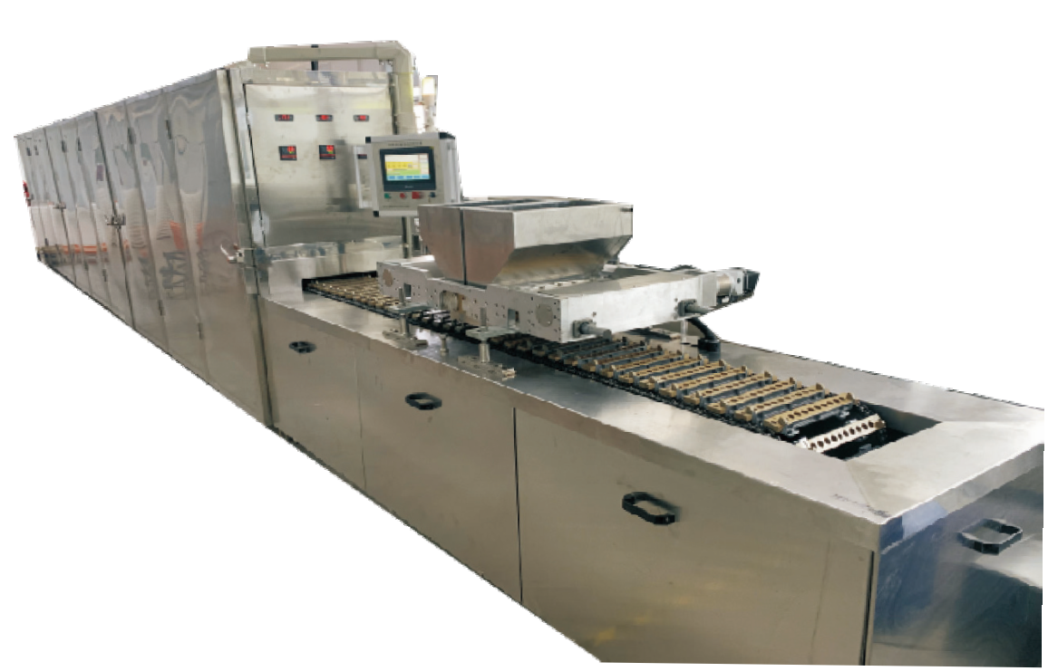 单排凝胶夹心软糖浇注机