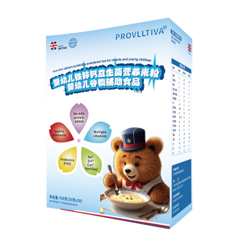 婴幼儿铁锌钙益生菌营养米粉