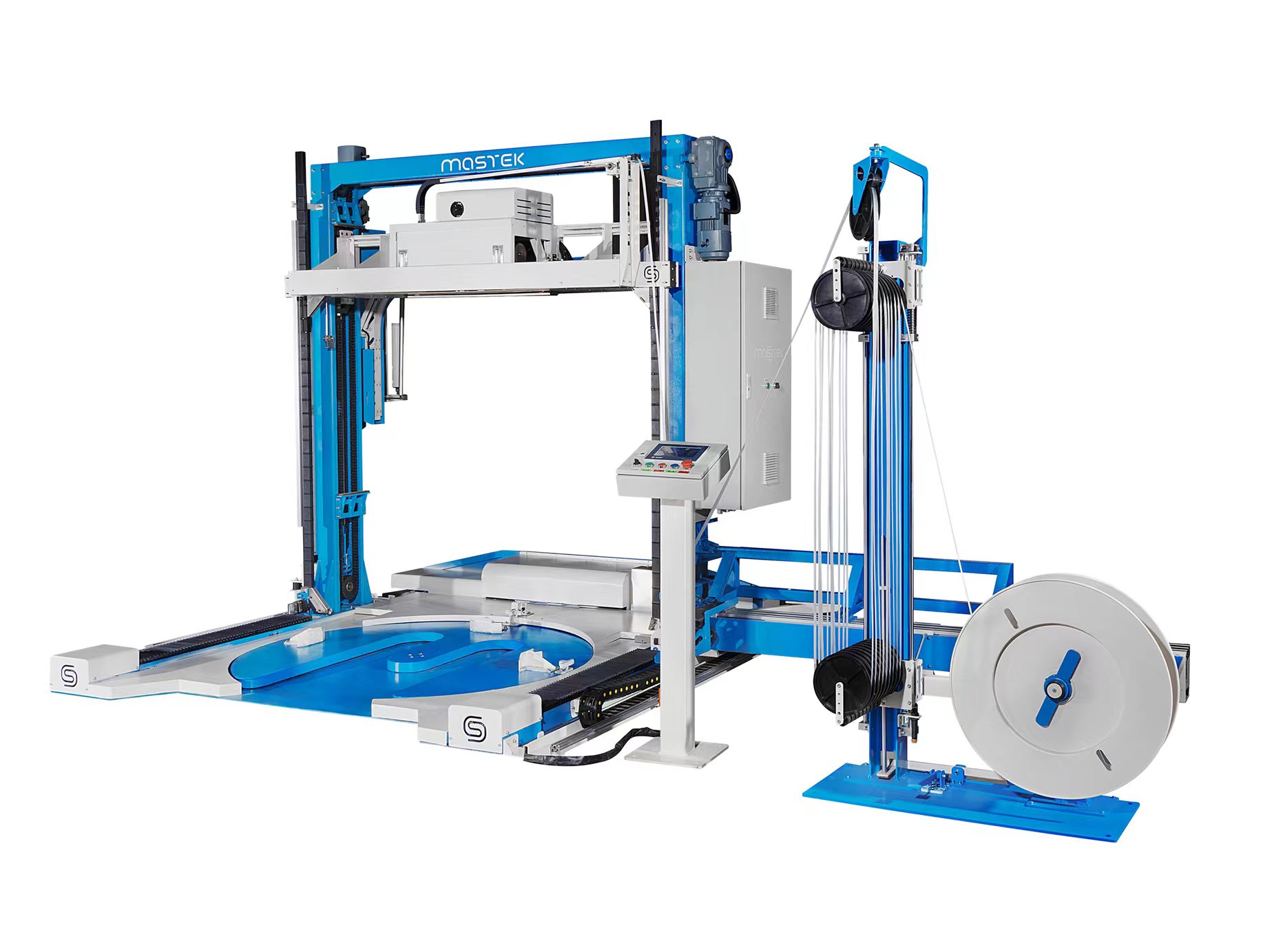 MK900 Pro全自动打包缠绕一体机