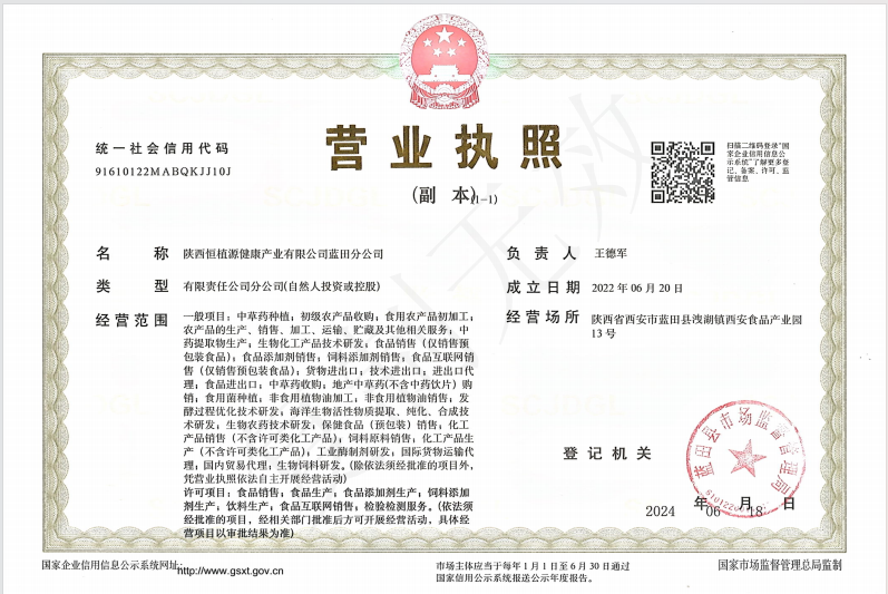 营业执照