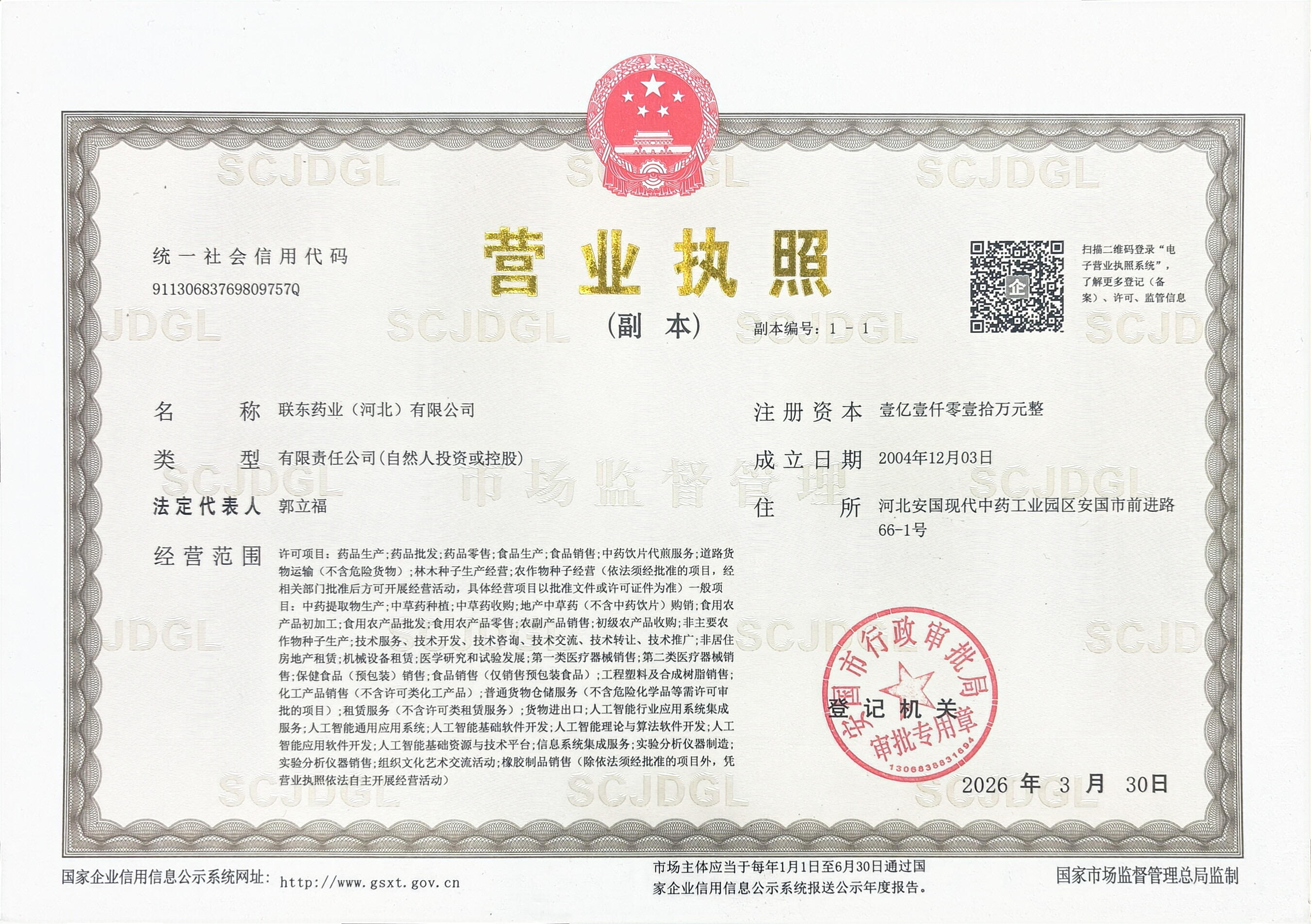 Business License
