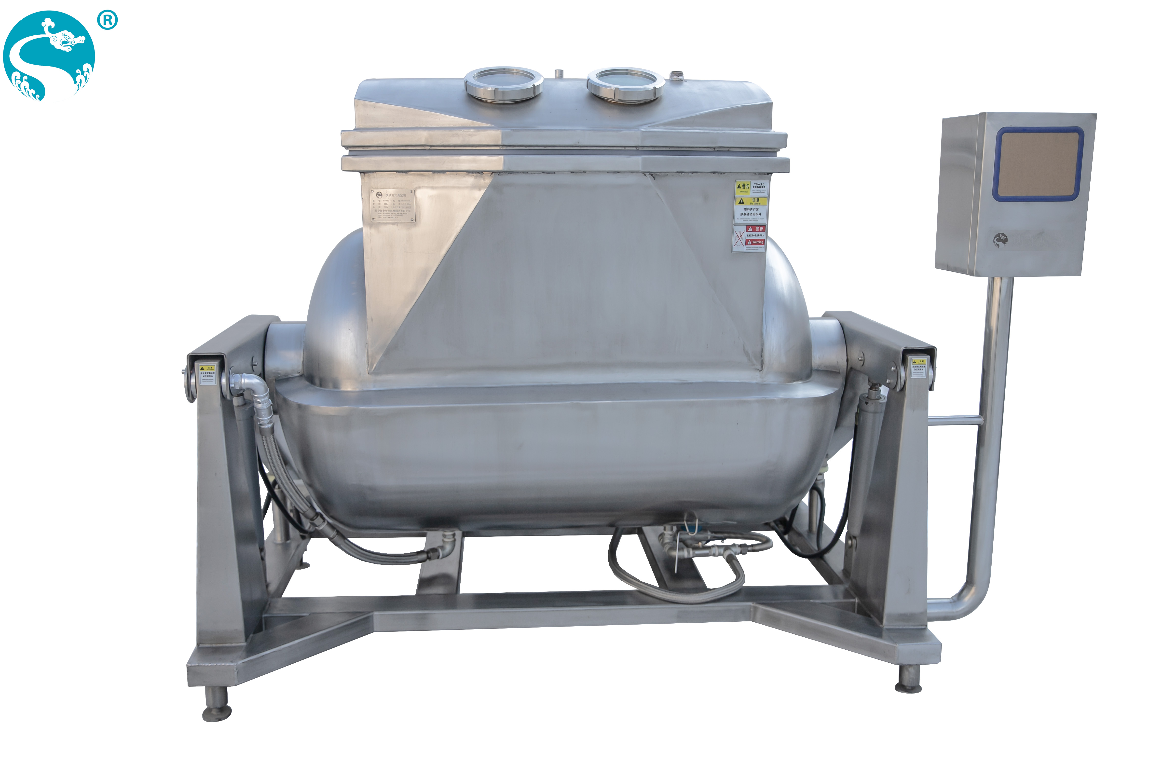 Horizontal-axis vertical vacuum