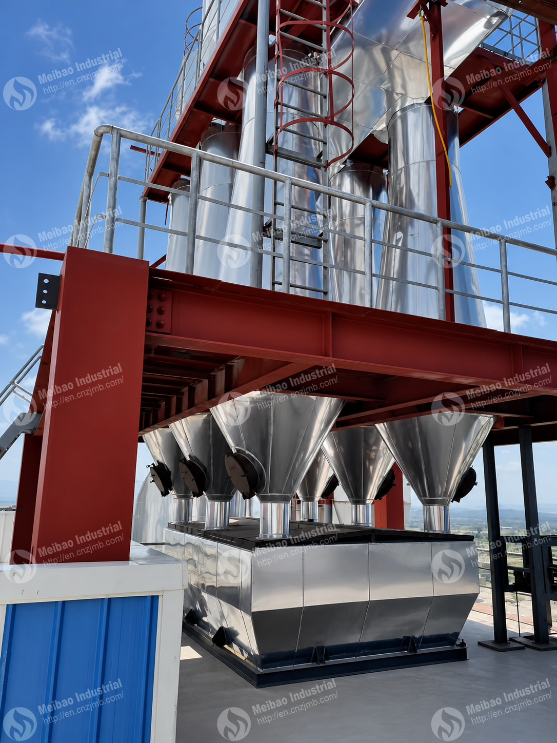 Washing powder production line
