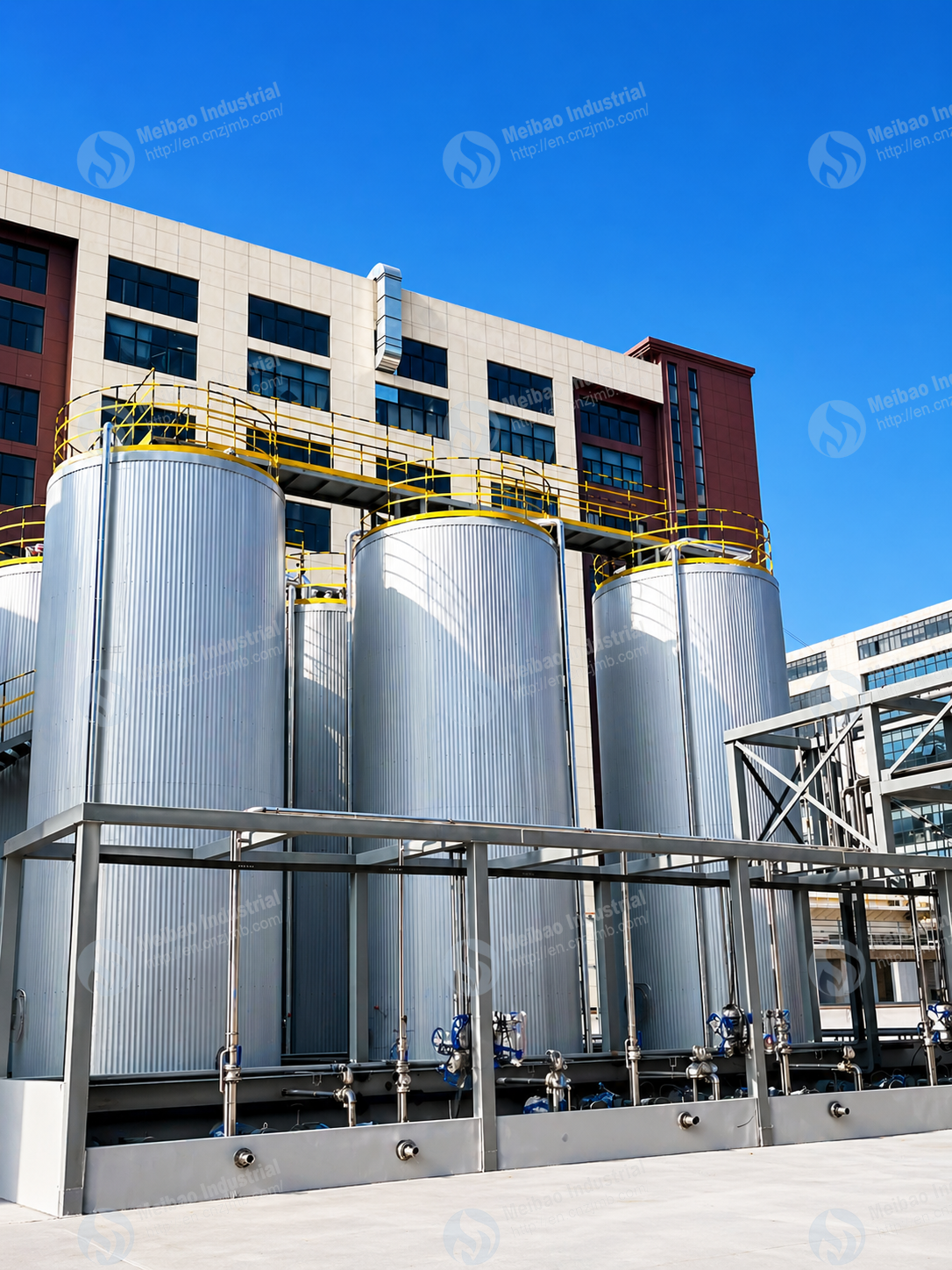 Liquid detergent production line