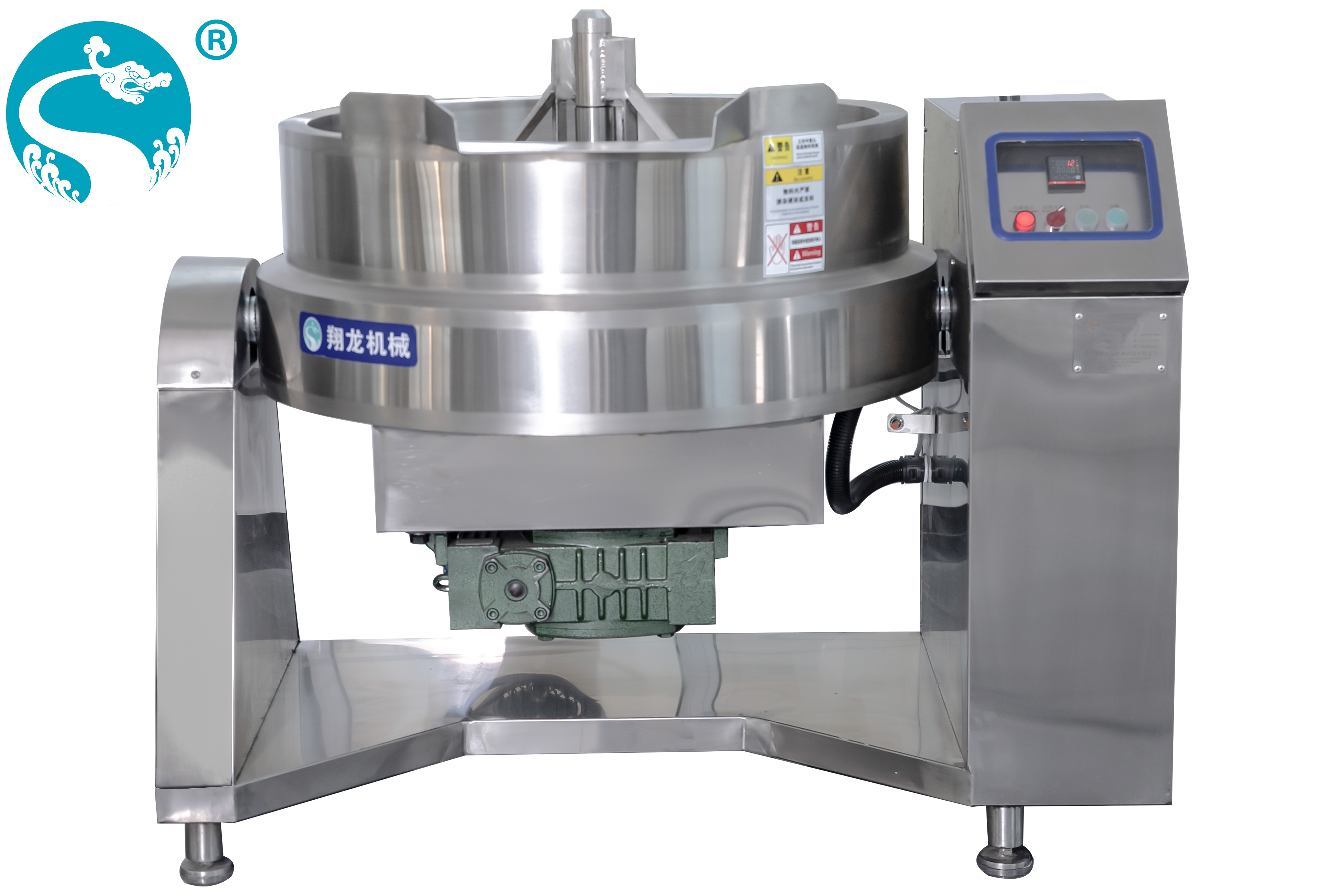 80 one-way stirring wok (steam, electricity, gas)
